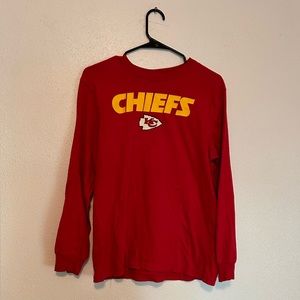Kansas City Chiefs Red Long Sleeve T-shirt Team Apparel Size Medium